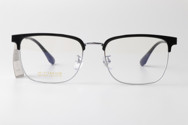 SW15207 Eyeglasses Black Silver