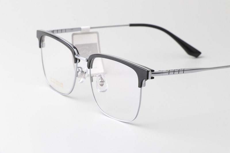SW15207 Eyeglasses Black Silver