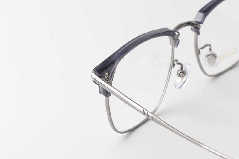 SW15208 Eyeglasses Gray Gunmetal