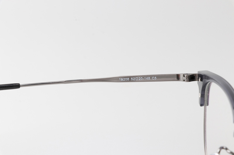 SW15208 Eyeglasses Gray Gunmetal