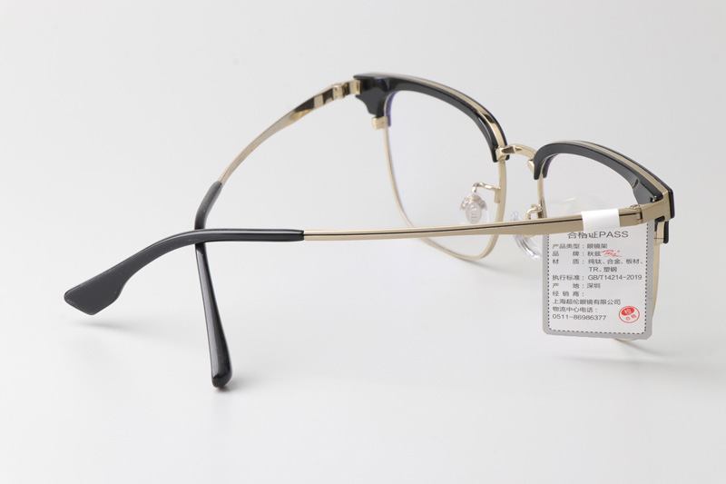 SW15212 Eyeglasses Black Gold