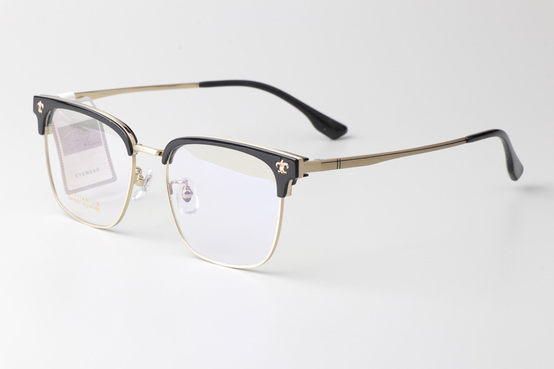SW15212 Eyeglasses Black Gold