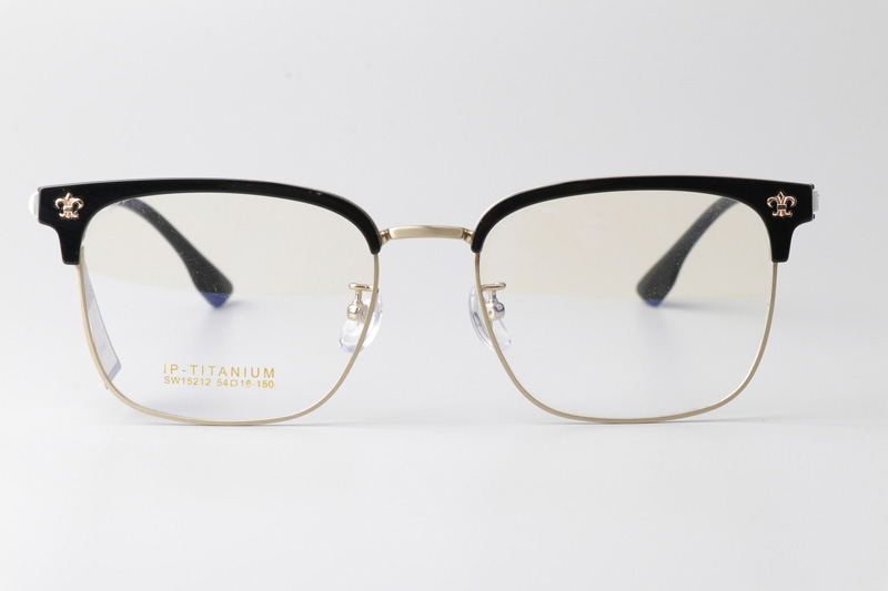 SW15212 Eyeglasses Black Gold