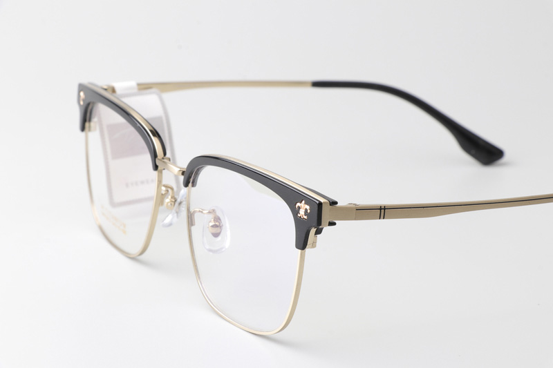 SW15212 Eyeglasses Black Gold