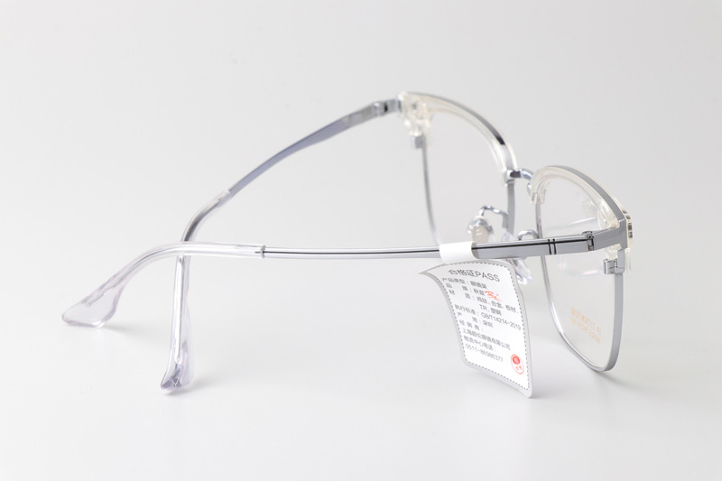 SW15212 Eyeglasses Clear Silver