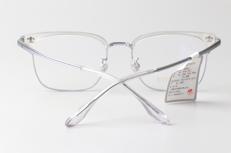 SW15212 Eyeglasses Clear Silver