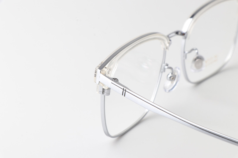 SW15212 Eyeglasses Clear Silver