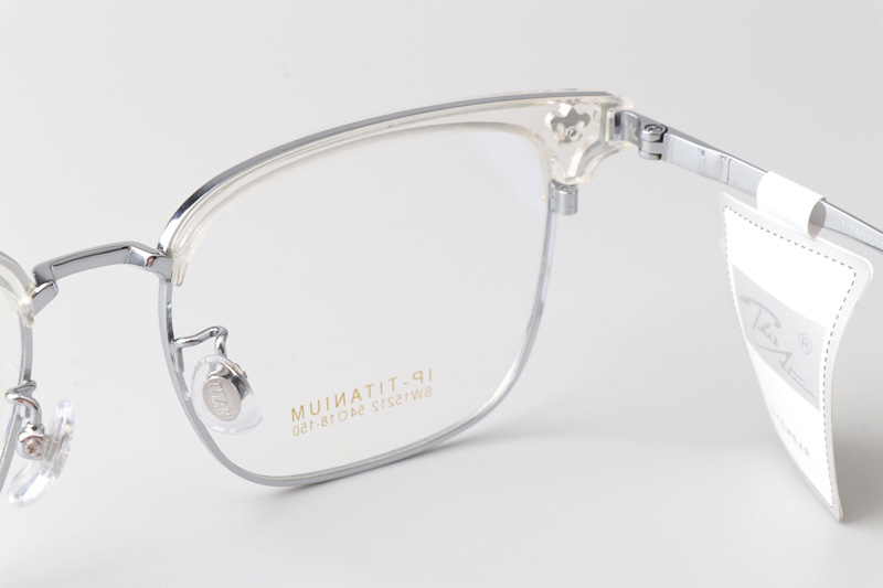 SW15212 Eyeglasses Clear Silver