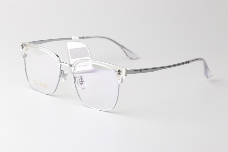 SW15212 Eyeglasses Clear Silver