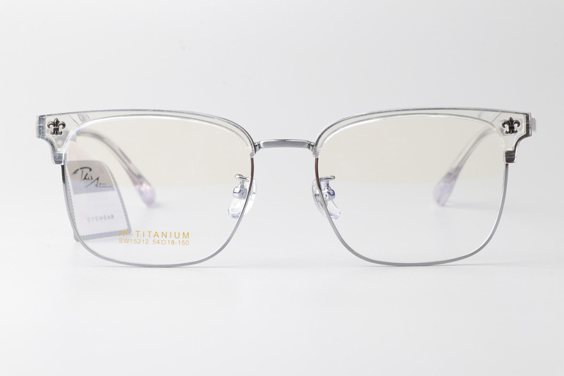 SW15212 Eyeglasses Clear Silver