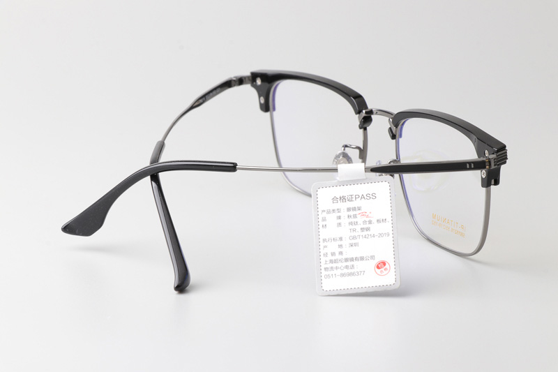 SW15216 Eyeglasses Black Gunmetal