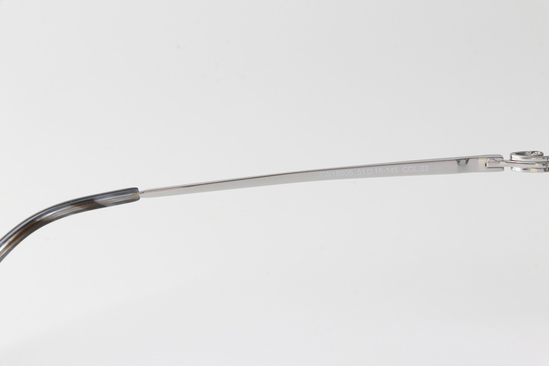 SW18005 Eyeglasses Black Silver