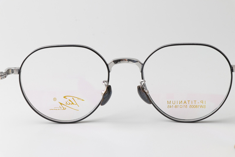 SW18005 Eyeglasses Black Silver