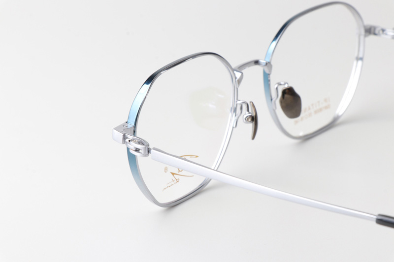 SW18006 Eyeglasses Blue Silver