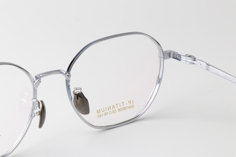 SW18006 Eyeglasses Blue Silver