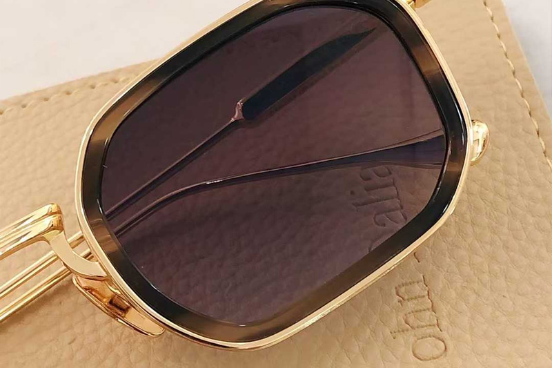 Samuel Sunglasses Tortoise Gold Gradient Gray