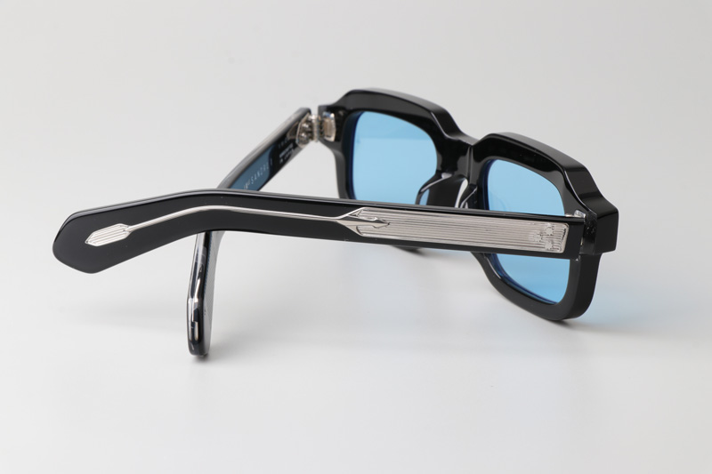 Sandro Sunglasses Black Blue