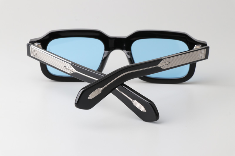 Sandro Sunglasses Black Blue