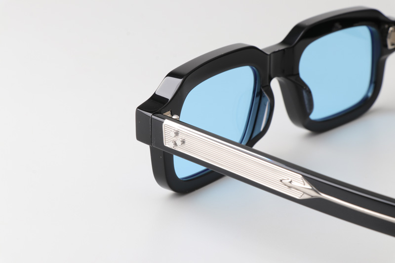 Sandro Sunglasses Black Blue
