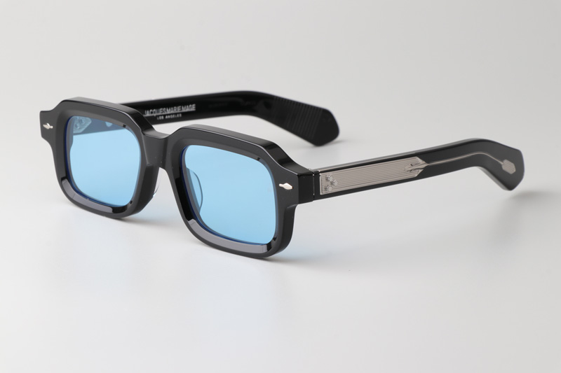 Sandro Sunglasses Black Blue