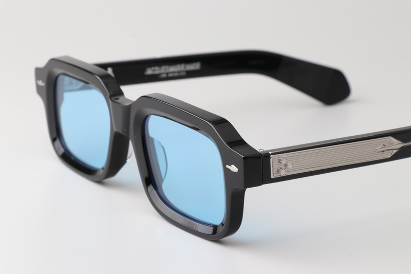 Sandro Sunglasses Black Blue