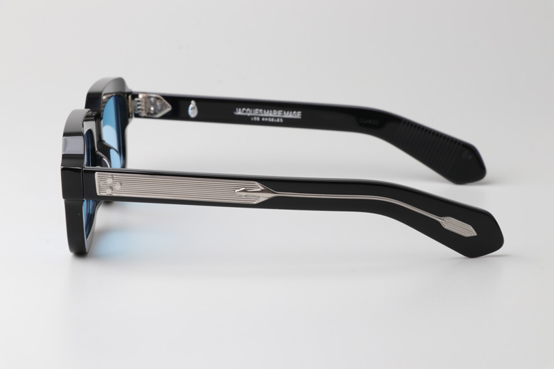 Sandro Sunglasses Black Blue