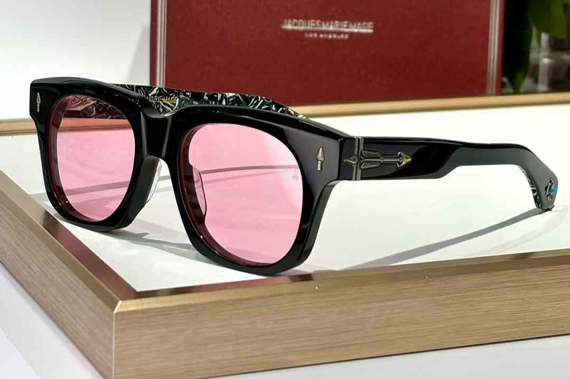 Santafe Sunglasses Black Gray Pink