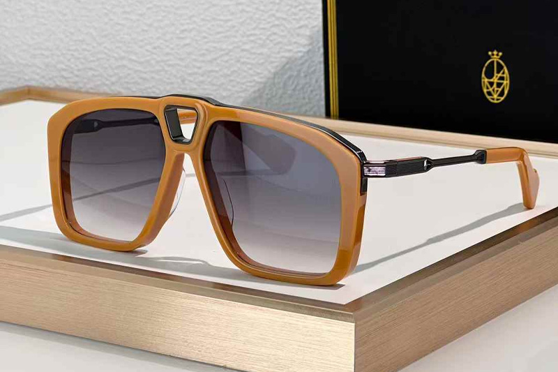 Savoy Sunglasses Yellow Gradient Gray