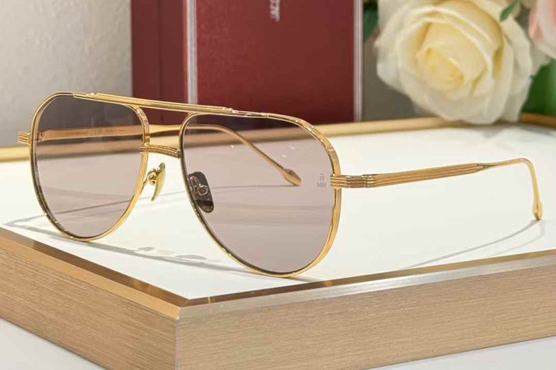 Scarpa55-2 Sunglasses Gold Light Brown