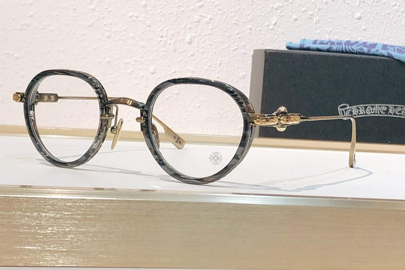 Sext Eyeglasses Gray Gold