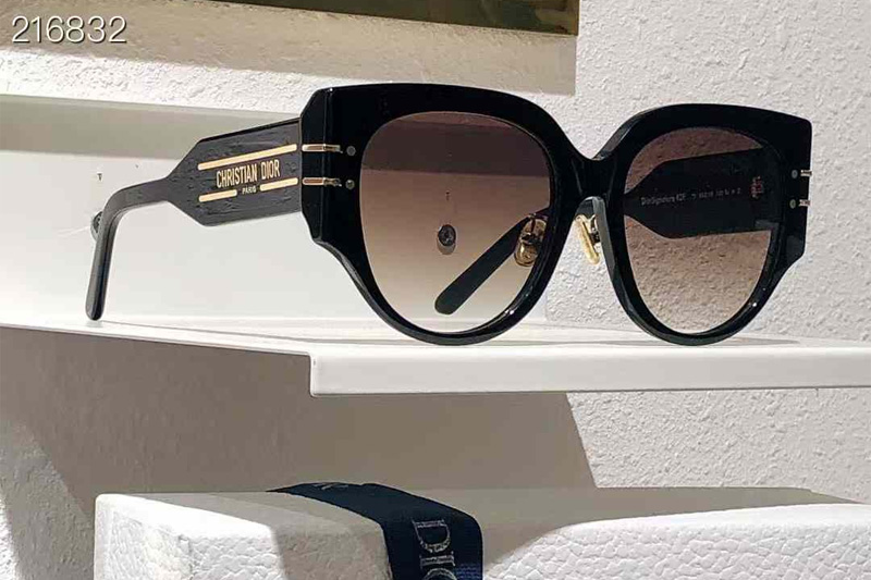 Signature R2F Sunglasses Black Gradient Brown