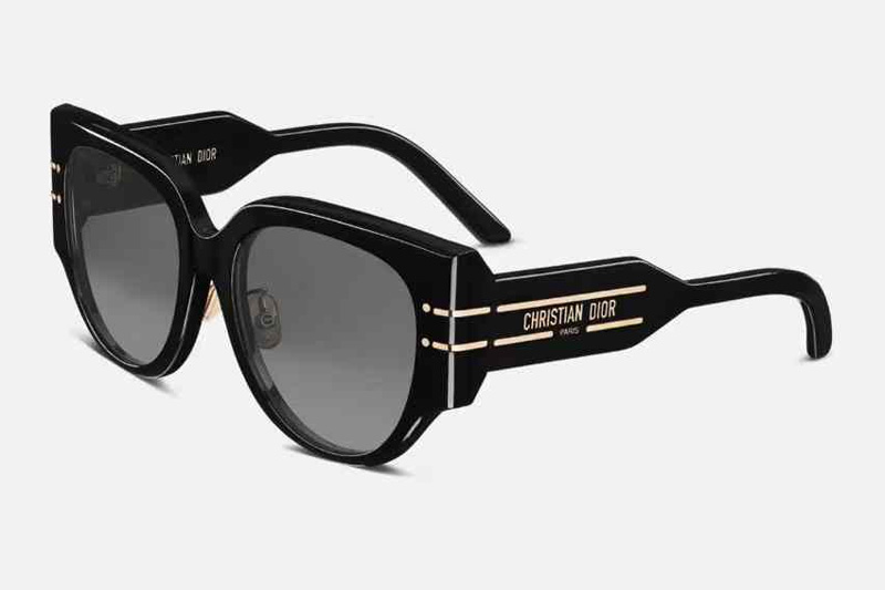 Signature R2F Sunglasses Black Gradient Gray