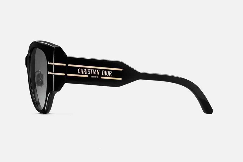 Signature R2F Sunglasses Black Gradient Gray