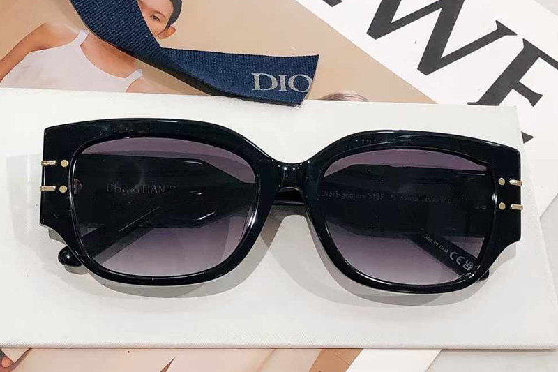 Signature S13F Sunglasses Black Gradient Gray