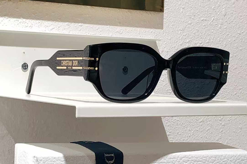 Signature S13F Sunglasses Black Gray