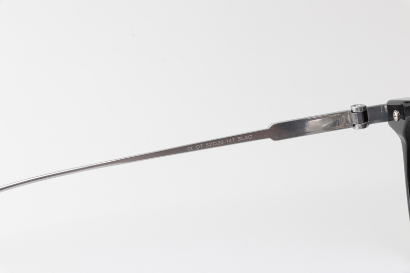 Slag Eyeglasses Black Silver