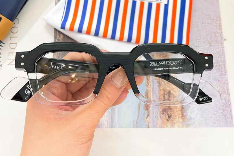 Slow Down Eyeglasses Black Transparent