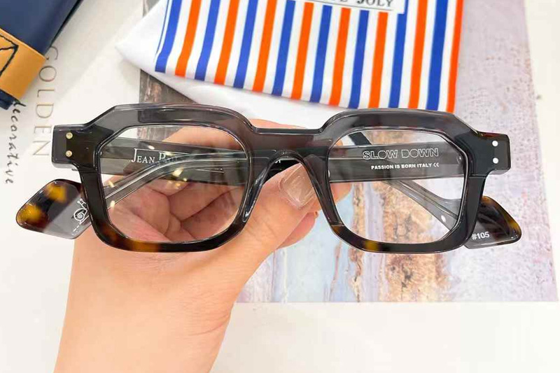 Slow Down Eyeglasses Gray Tortoise