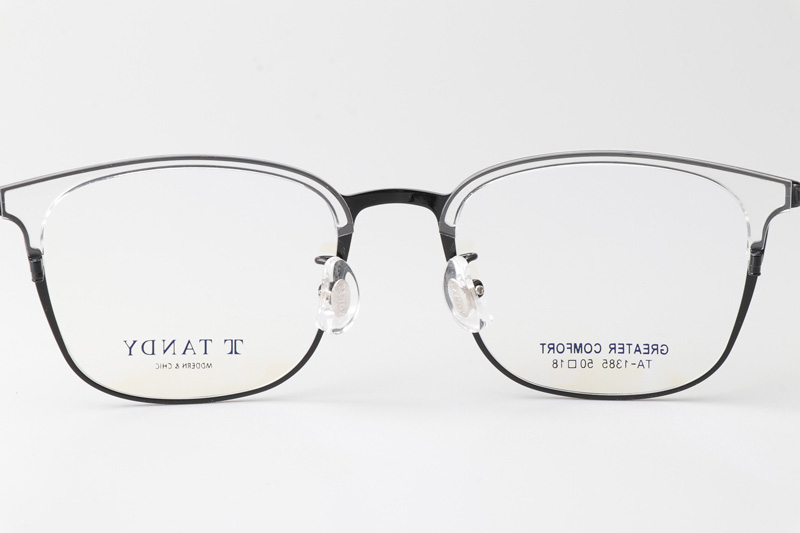 TA1385 Eyeglasses C3 Clear Black