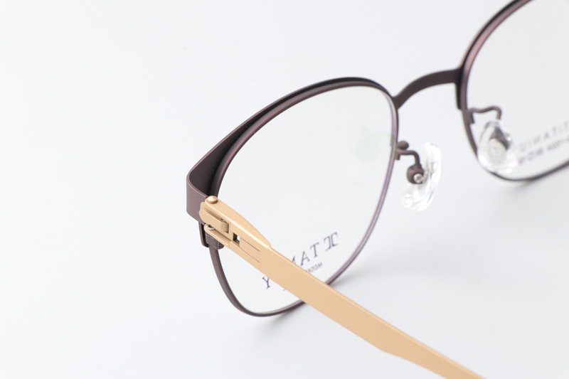 TA1524 Eyeglasses C1 Coffee Gold