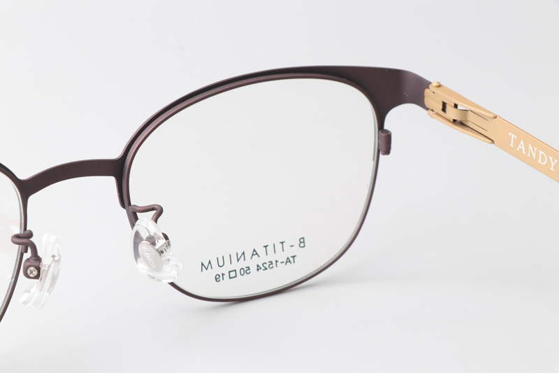 TA1524 Eyeglasses C1 Coffee Gold