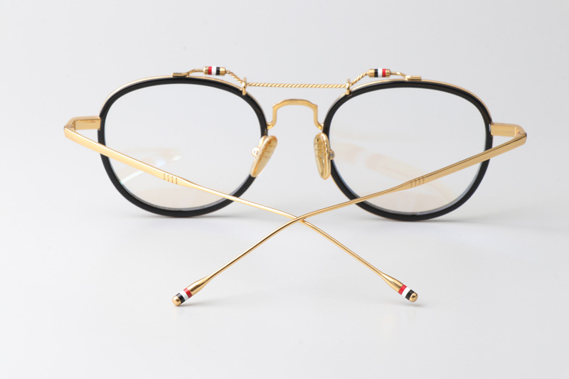 TBS815 Eyeglasses Black Gold