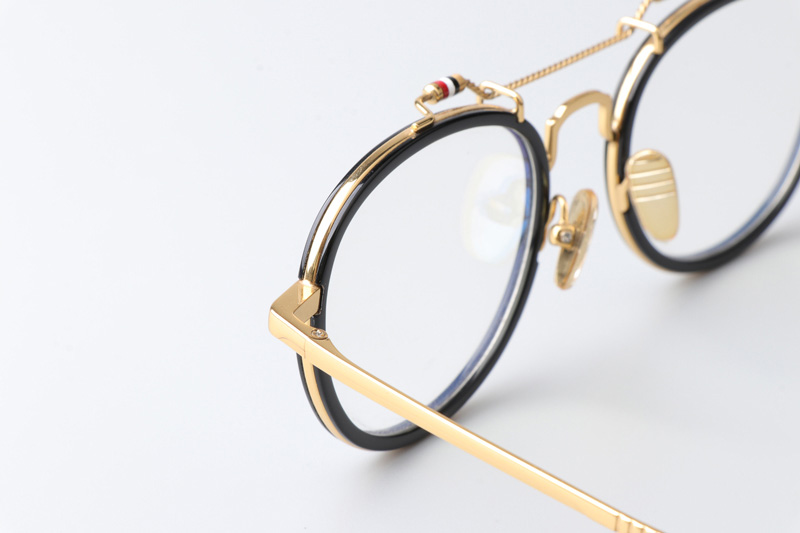 TBS815 Eyeglasses Black Gold