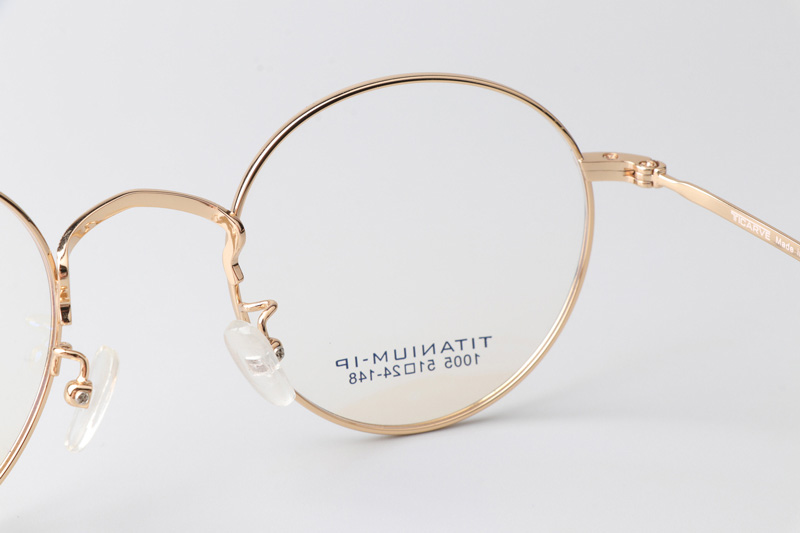 TC1005 Eyeglasses Black Gold