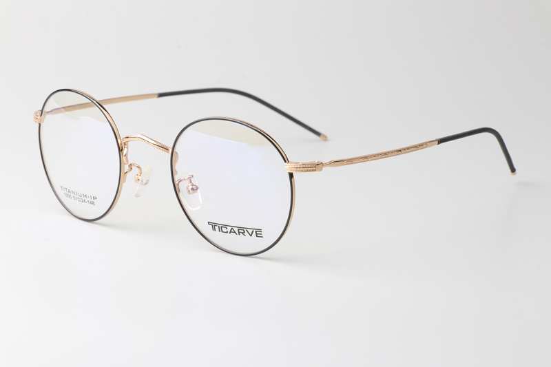 TC1005 Eyeglasses Black Gold