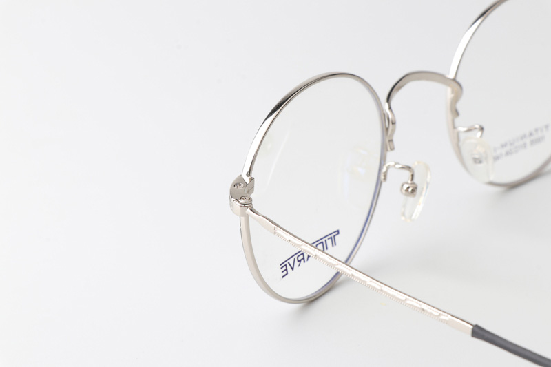 TC1005 Eyeglasses Black Silver