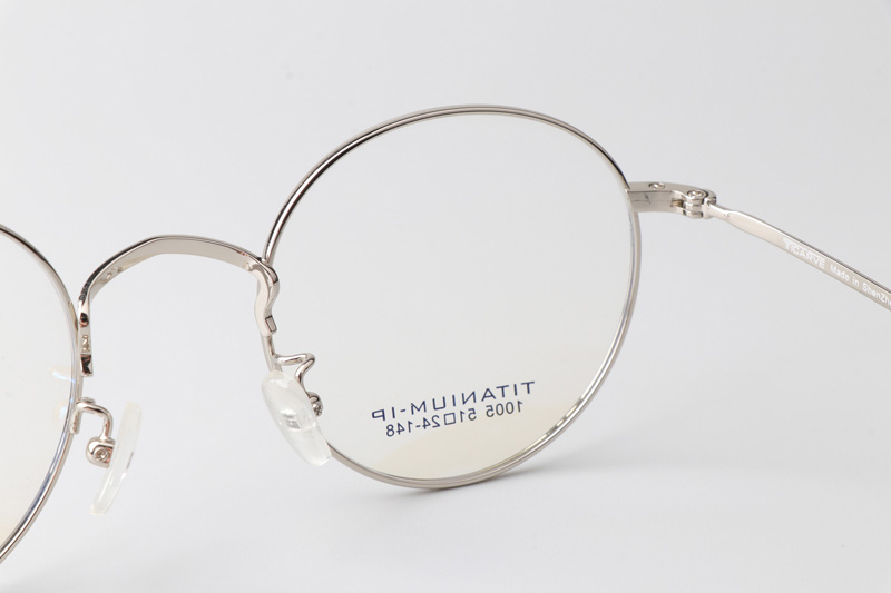 TC1005 Eyeglasses Black Silver