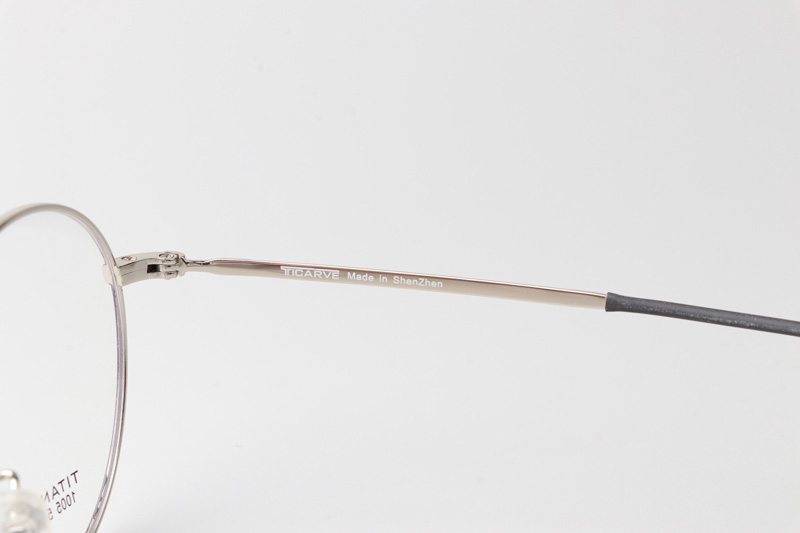 TC1005 Eyeglasses Black Silver