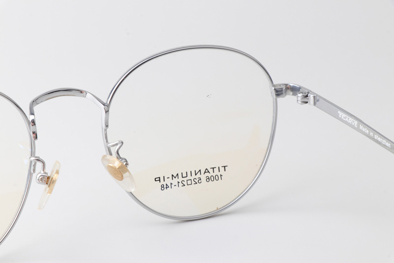 TC1006 Eyeglasses Black Silver