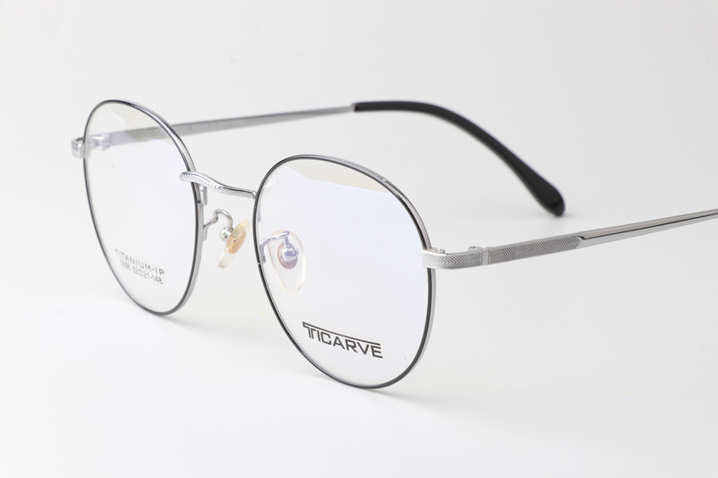 TC1006 Eyeglasses Black Silver